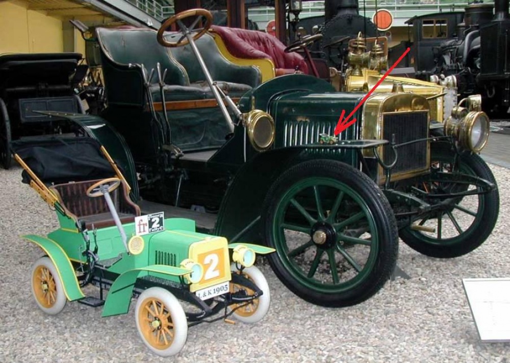 Laurin a Klement 1905 Voituretta (Plná velikost v novém okně) Laurin a Klement 1905 Voituretta