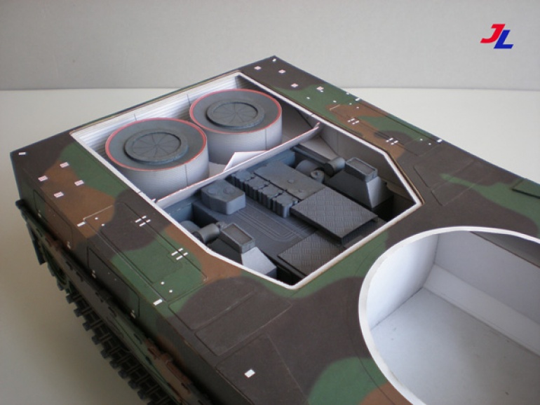 Leopard 2 A4 (Plná velikost v novém okně) Leopard 2 A4