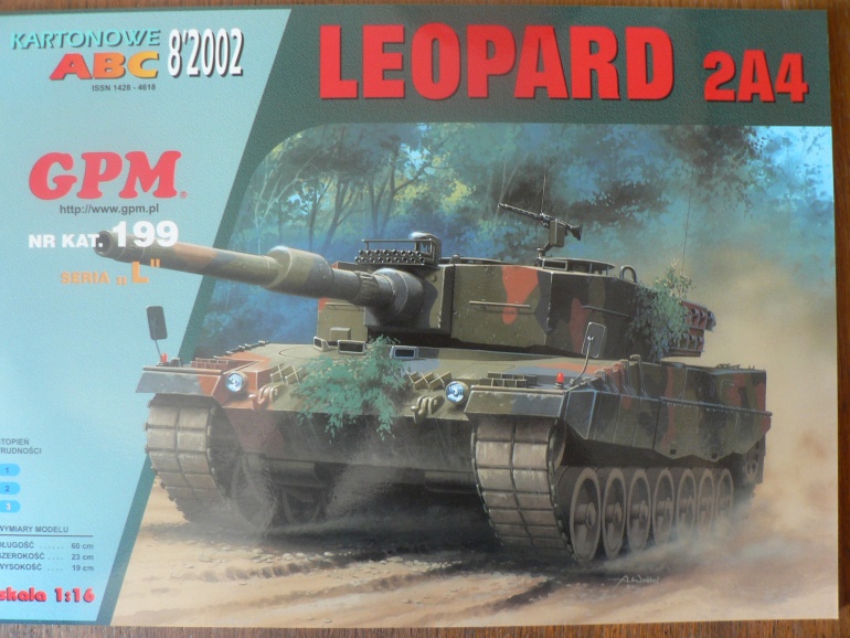 Leopard 2A4 (Plná velikost v novém okně) Leopard 2A4