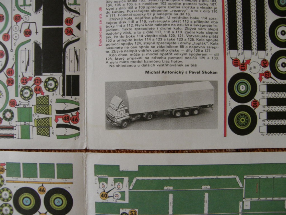LIAZ 100.47 silniční kamion (Plnďż˝ velikost v novďż˝m oknďż˝) LIAZ 100.47 silniční kamion
