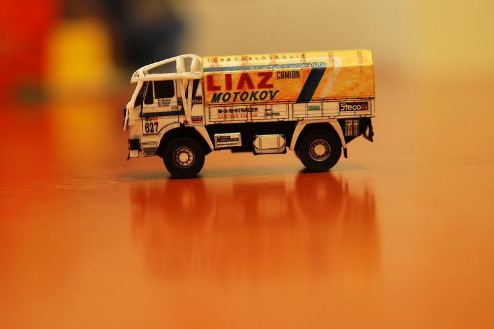 LIAZ 100.55 D 4x4 Dakar 1985