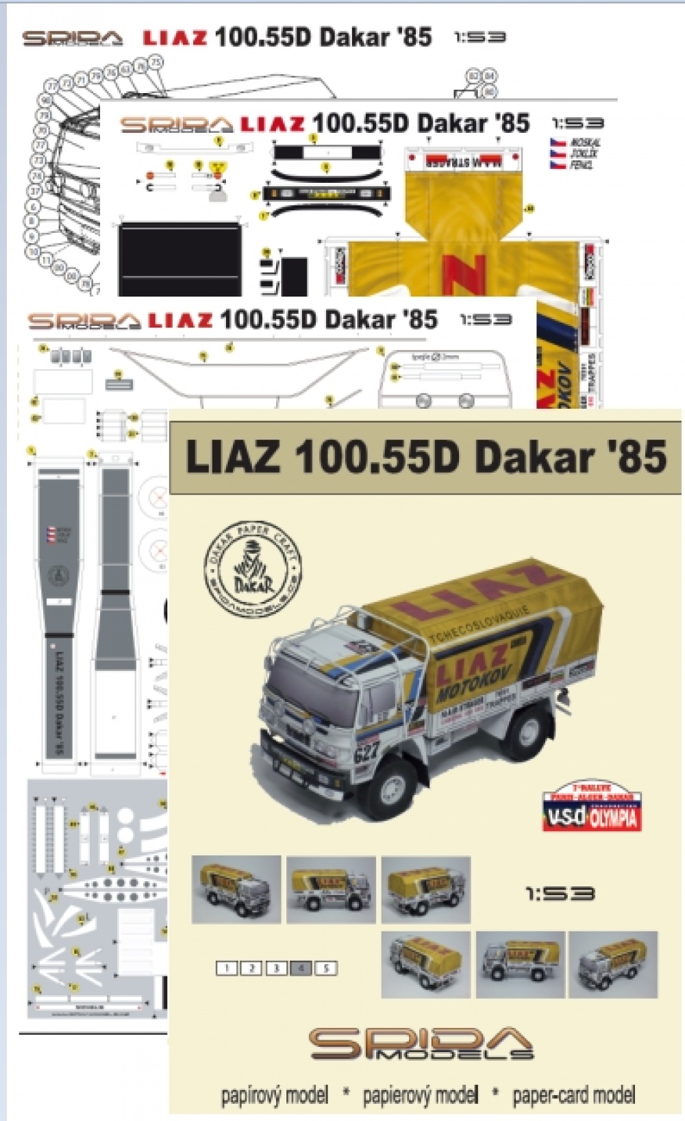 LIAZ 100.55D (DAKAR 1985)