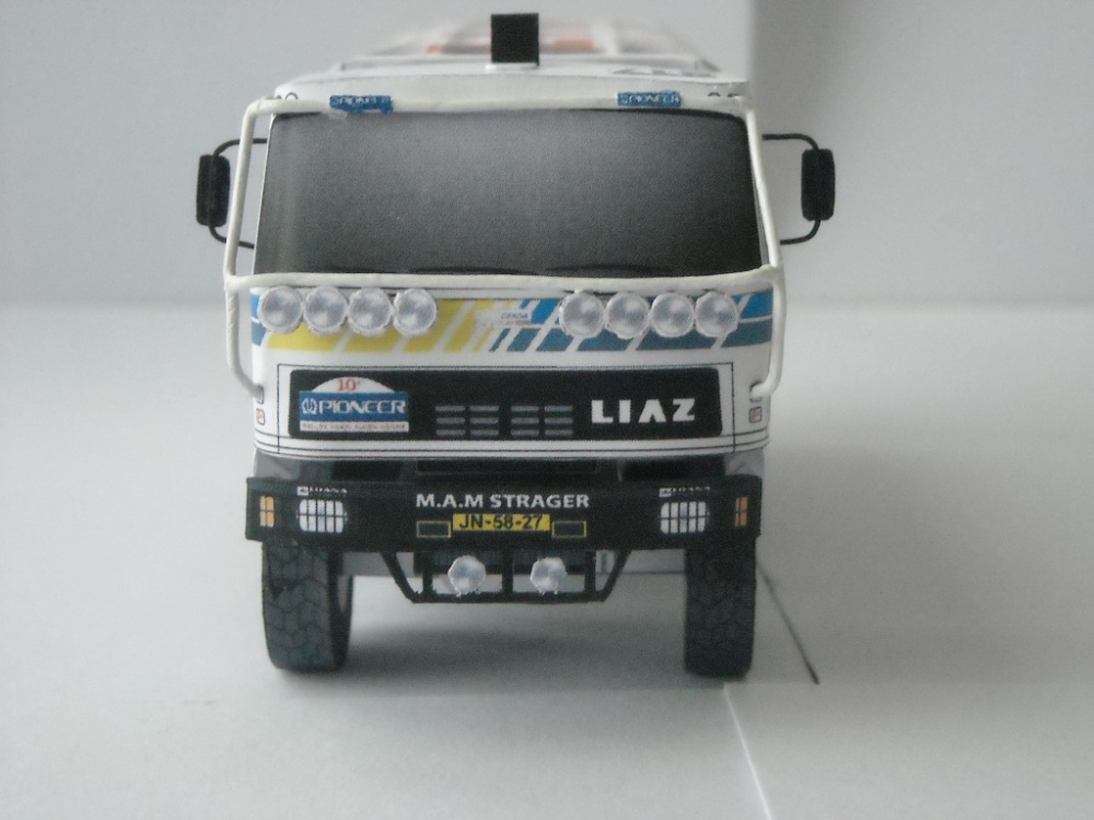 LIAZ 111.154 Dakar 1988, J. Moskal (Plná velikost v novém okně) LIAZ 111.154 Dakar 1988, J. Moskal