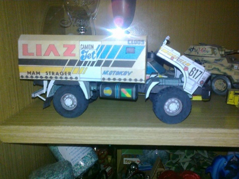 Liaz 111.154 Dakar 1988 Liaz 111.154 Dakar 1988