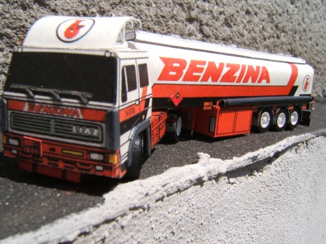 Liaz 110.573 - Benzina / ROC 34T3A - cisterna