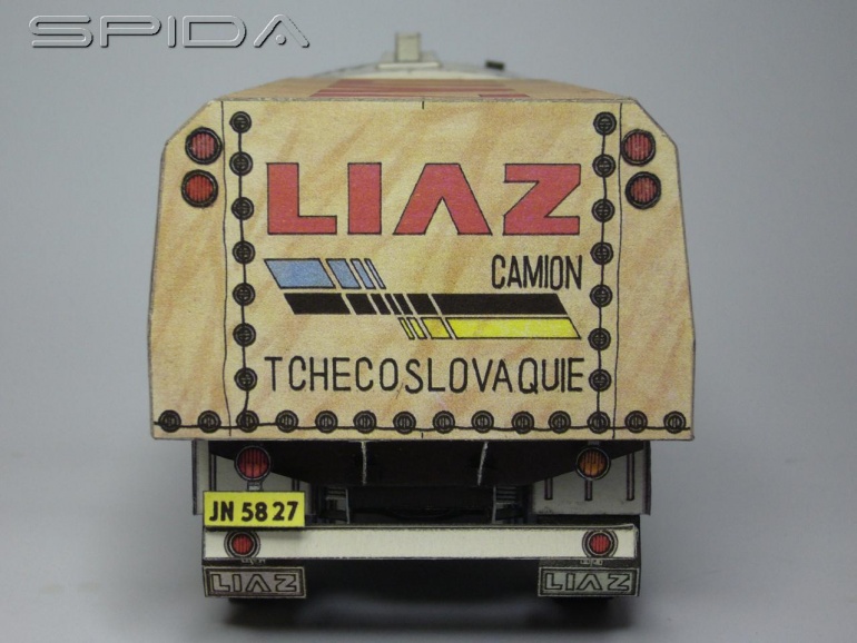 LIAZ 111.154 Dakar 1988 (Plná velikost v novém okně) LIAZ 111.154 Dakar 1988
