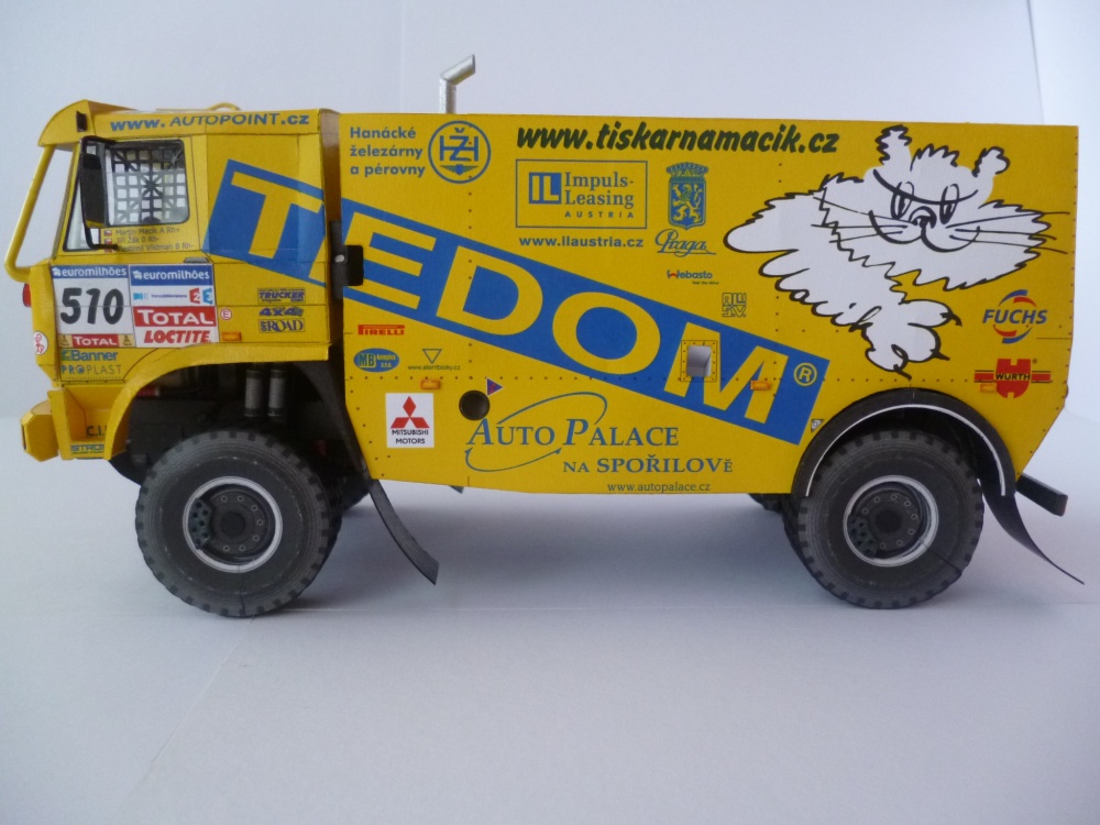 LIAZ 111.154, Dakar 2007, M. Macík (Plnďż˝ velikost v novďż˝m oknďż˝) LIAZ 111.154, Dakar 2007, M. Macík