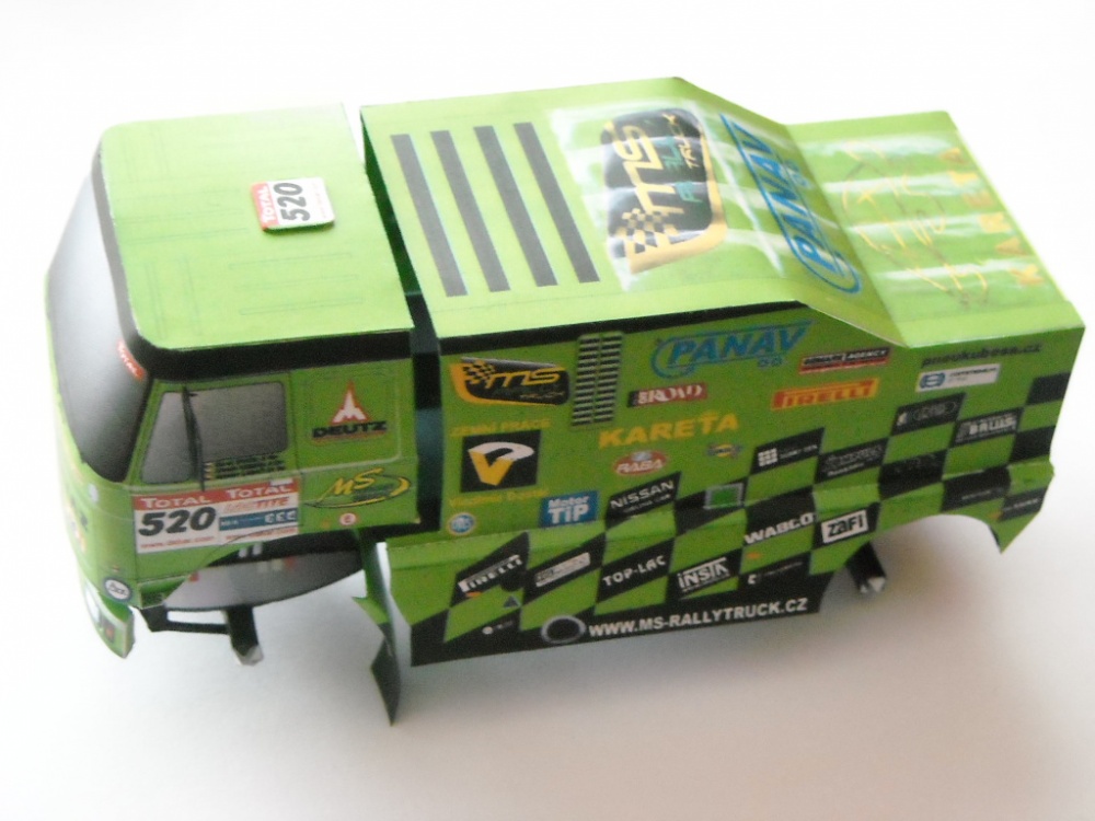 LIAZ 111.154, Dakar 2009, M. Spáčil (Plná velikost v novém okně) LIAZ 111.154, Dakar 2009, M. Spáčil