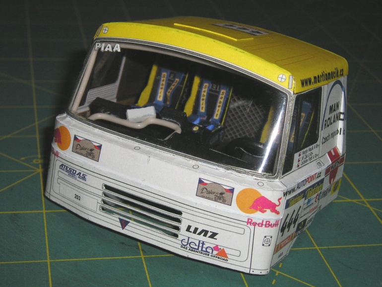 LIAZ 111.154 4x4 DAKAR 2003 (Plná velikost v novém okně) LIAZ 111.154 4x4 DAKAR 2003