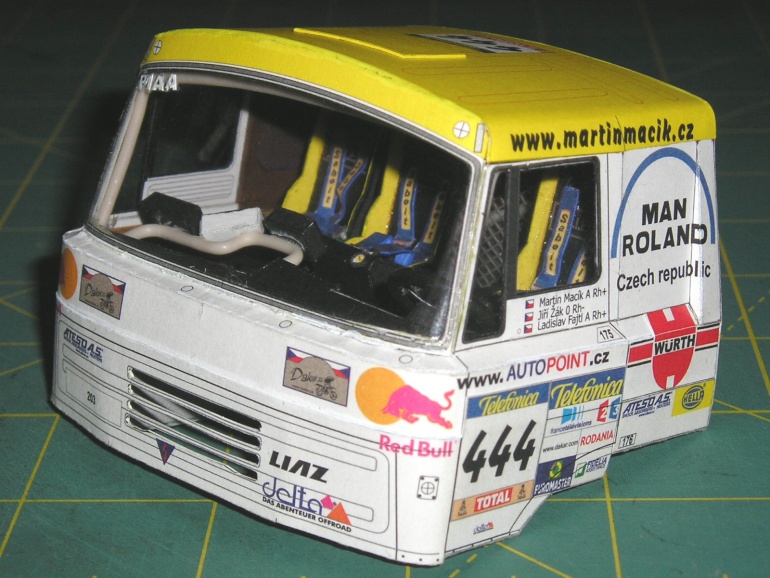 LIAZ 111.154 4x4 DAKAR 2003 (Plná velikost v novém okně) LIAZ 111.154 4x4 DAKAR 2003