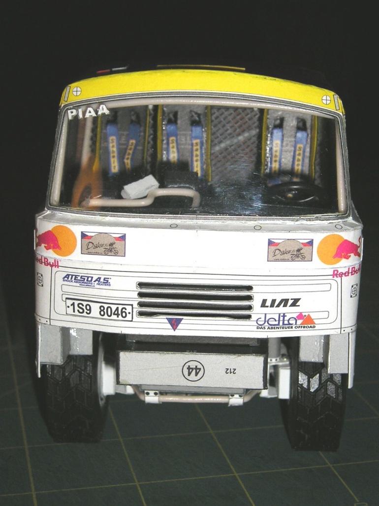 LIAZ 111.154 4x4 DAKAR 2003 (Plná velikost v novém okně) LIAZ 111.154 4x4 DAKAR 2003