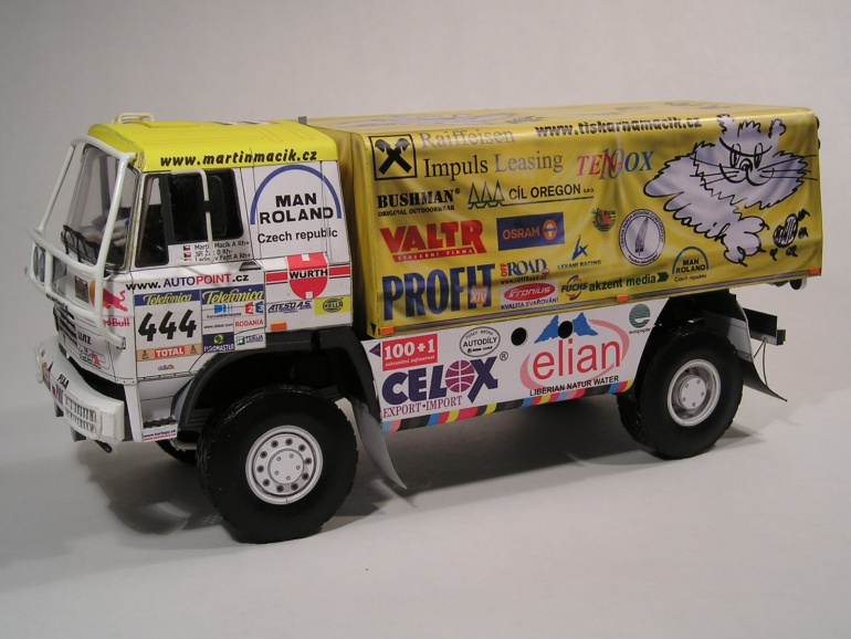 LIAZ 111.154 4x4 DAKAR 2003 (Plná velikost v novém okně) LIAZ 111.154 4x4 DAKAR 2003