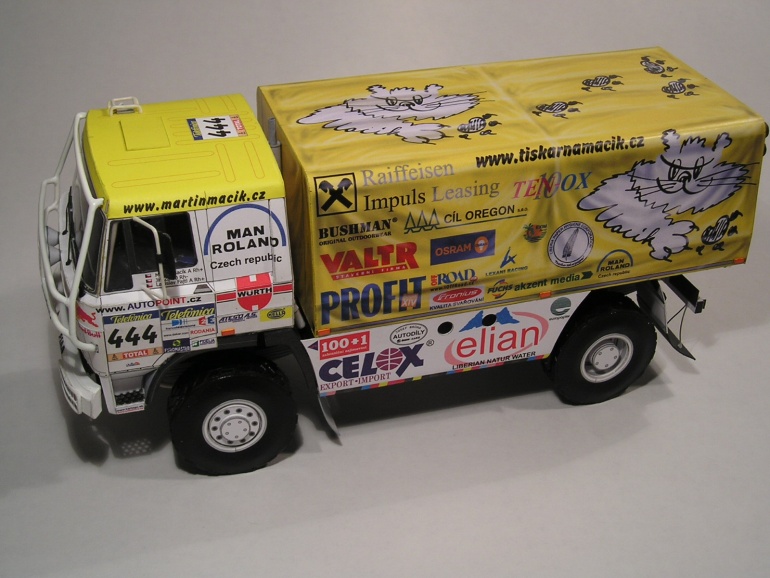 LIAZ 111.154 4x4 DAKAR 2003 (Plná velikost v novém okně) LIAZ 111.154 4x4 DAKAR 2003
