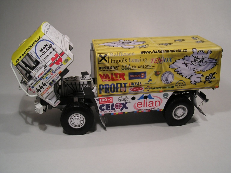 LIAZ 111.154 4x4 DAKAR 2003 (Plná velikost v novém okně) LIAZ 111.154 4x4 DAKAR 2003