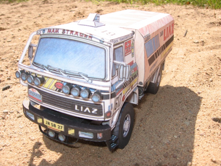 Liaz 111.154 Dakar 1988 (Plná velikost v novém okně) Liaz 111.154 Dakar 1988