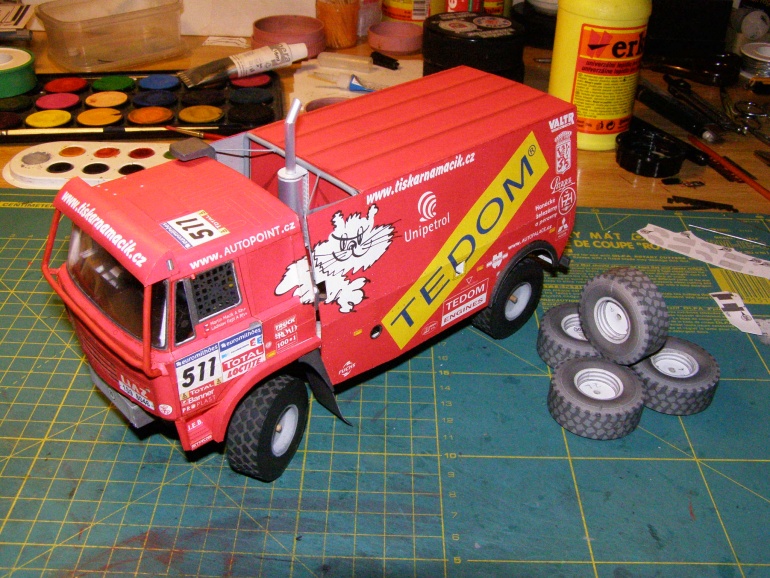 LIAZ 111.154 Dakar (Plná velikost v novém okně) LIAZ 111.154 Dakar