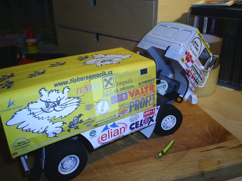 LIAZ 111.154 Dakar 2003 (Plná velikost v novém okně) LIAZ 111.154 Dakar 2003