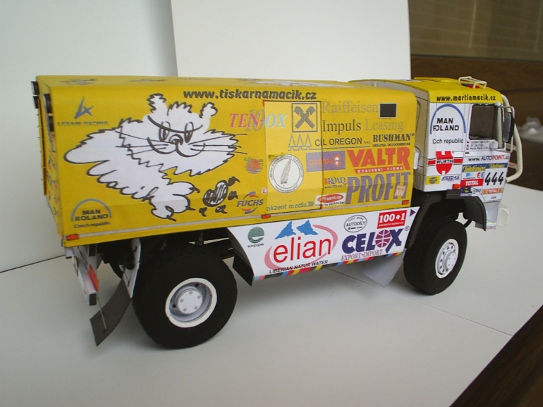 LIAZ 111.154 Dakar 2003 (Plná velikost v novém okně) LIAZ 111.154 Dakar 2003