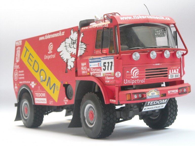 LIAZ 111.154 Dakar 2006 - Blekota (Plná velikost v novém okně) LIAZ 111.154 Dakar 2006 - Blekota