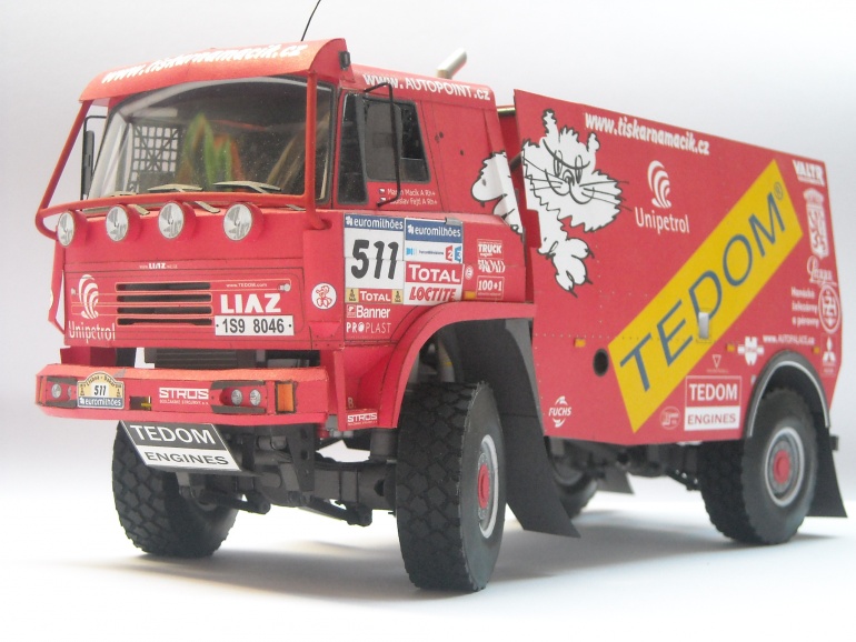 LIAZ 111.154 Dakar 2006 - Blekota (Pln� velikost v nov�m okn�) LIAZ 111.154 Dakar 2006 - Blekota