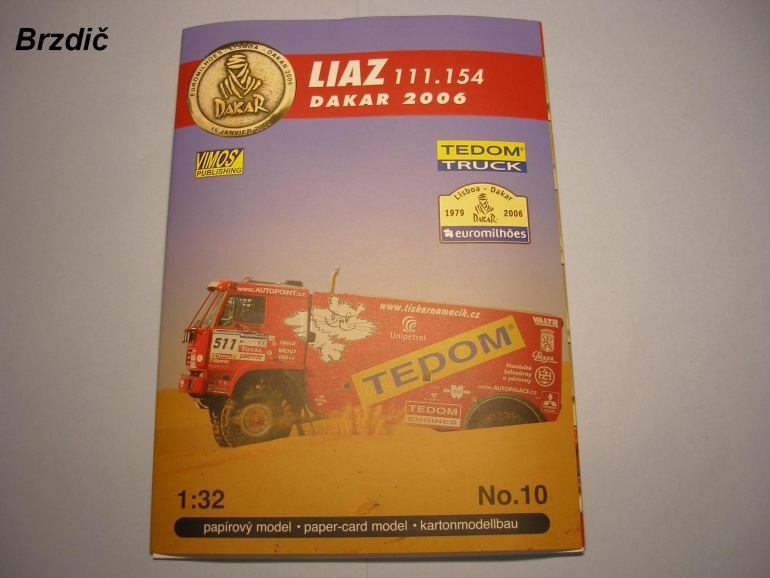 LIAZ 111.154 DAKAR 2006 (Plná velikost v novém okně) LIAZ 111.154 DAKAR 2006