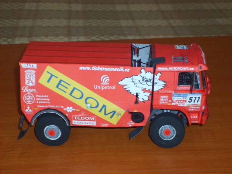 LIAZ 111.154 DAKAR 2006 (Plná velikost v novém okně) LIAZ 111.154 DAKAR 2006