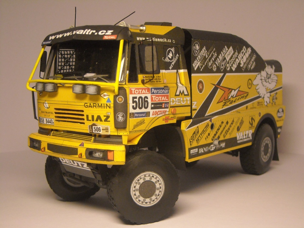 Liaz 111.154 VK - Dakar 2010 - Blekota (Plná velikost v novém okně) Liaz 111.154 VK - Dakar 2010 - Blekota