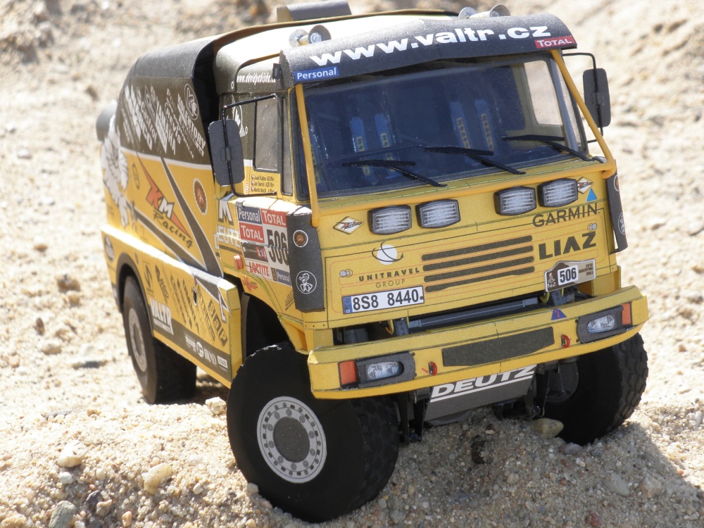 Liaz 111.154 VK Dakar 2010 (Pln� velikost v nov�m okn�) Liaz 111.154 VK Dakar 2010
