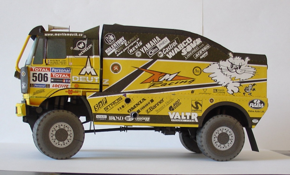 LIAZ 111.154 VK Dakar 2010 (Plná velikost v novém okně) LIAZ 111.154 VK Dakar 2010