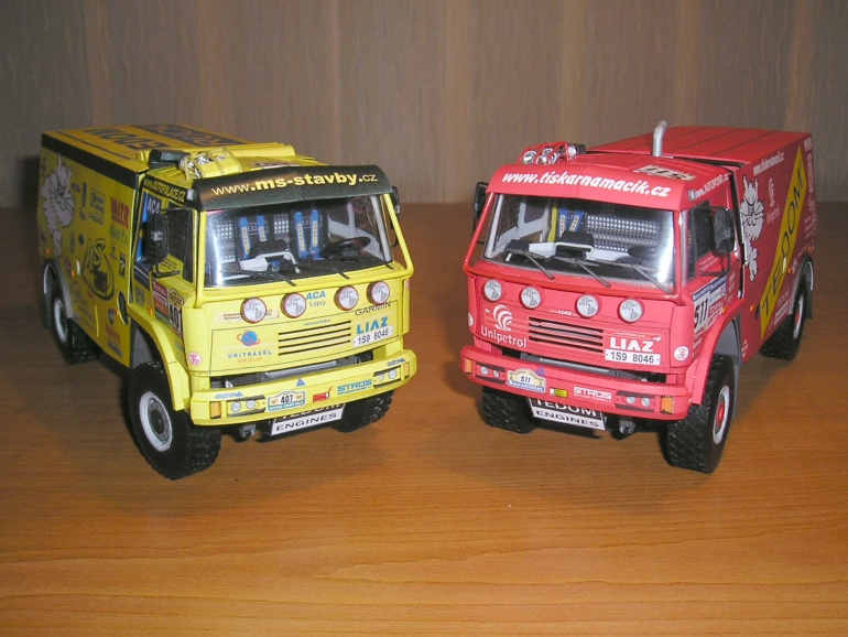 LIAZ 111.154 DAKAR 2006 a CER 2008