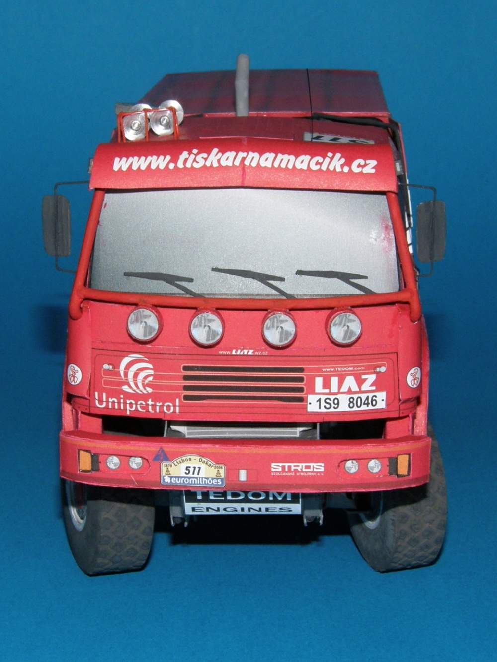 LIAZ 111_154 DAKAR 2006 (Plná velikost v novém okně) LIAZ 111_154 DAKAR 2006