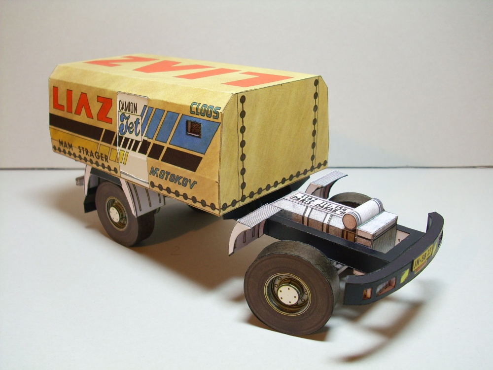 LIAZ 111_154 DAKAR 88 (Plná velikost v novém okně) LIAZ 111_154 DAKAR 88