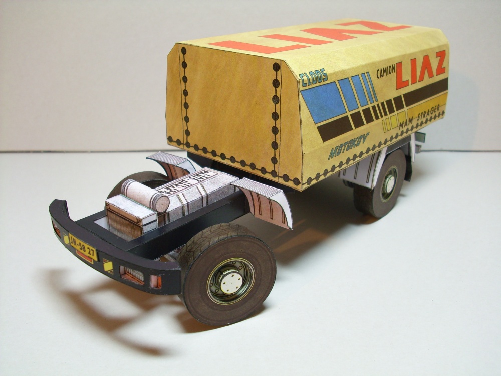 LIAZ 111_154 DAKAR 88 (Plná velikost v novém okně) LIAZ 111_154 DAKAR 88