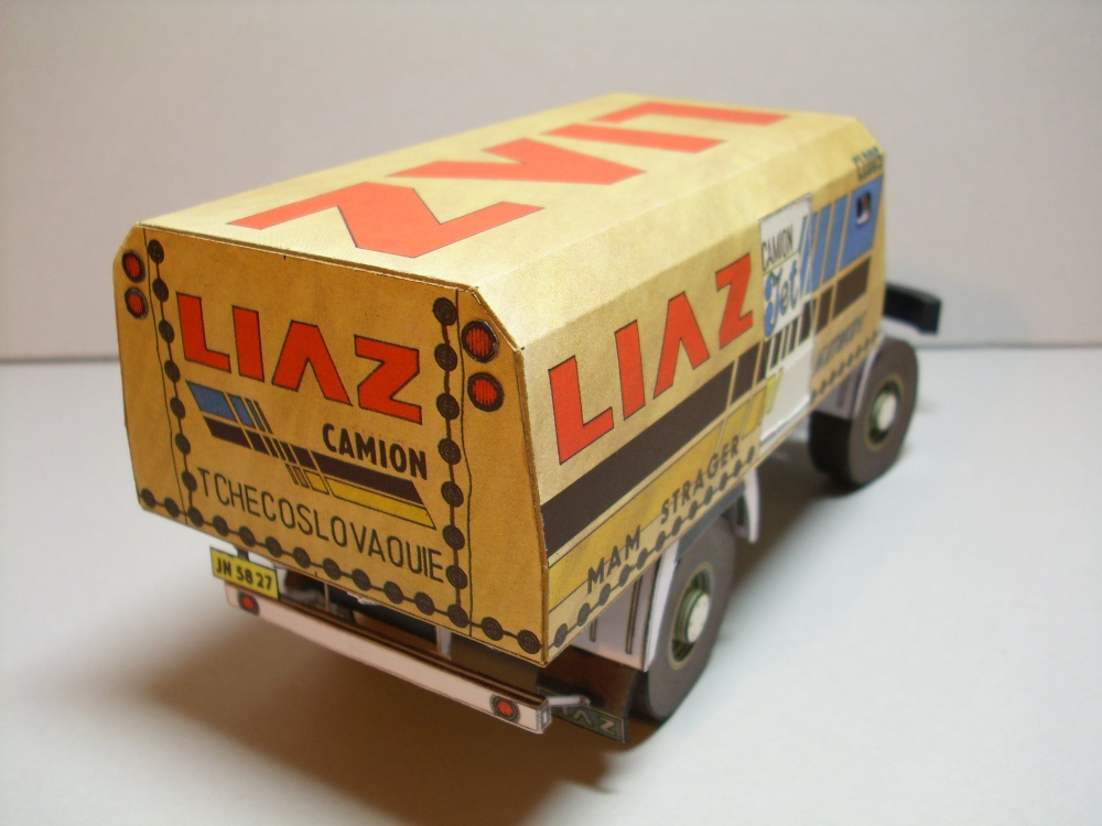 LIAZ 111_154 DAKAR 88 (Plná velikost v novém okně) LIAZ 111_154 DAKAR 88