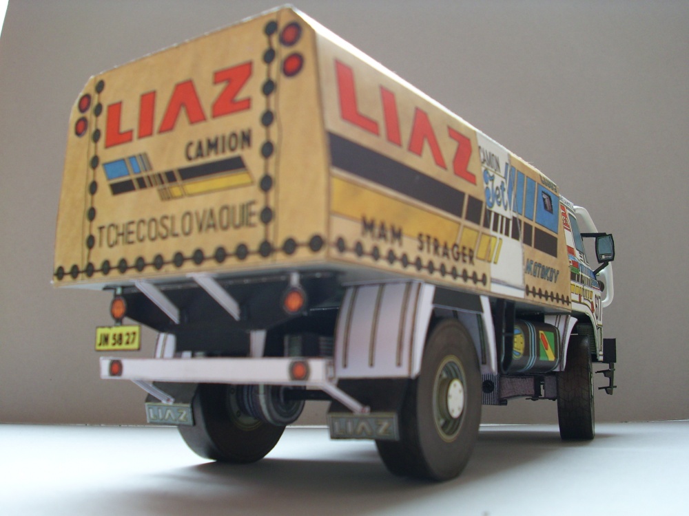 LIAZ 111_154 DAKAR 88 (Plná velikost v novém okně) LIAZ 111_154 DAKAR 88