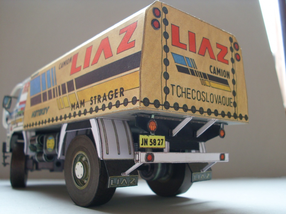 LIAZ 111_154 DAKAR 88 (Pln� velikost v nov�m okn�) LIAZ 111_154 DAKAR 88