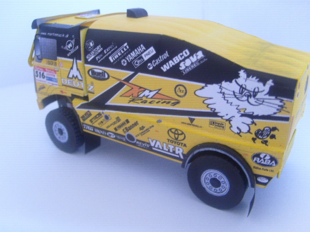 LIAZ 4x4, Dakar 2009, M. Macík (Plná velikost v novém okně) LIAZ 4x4, Dakar 2009, M. Macík