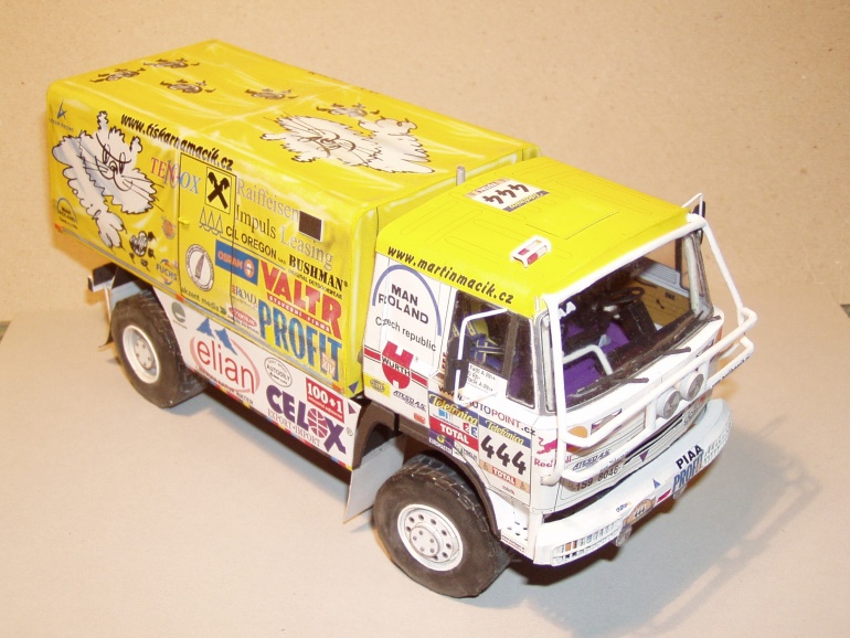 Liaz 4x4 111.154 Dakar 2003 (Plná velikost v novém okně) Liaz 4x4 111.154 Dakar 2003