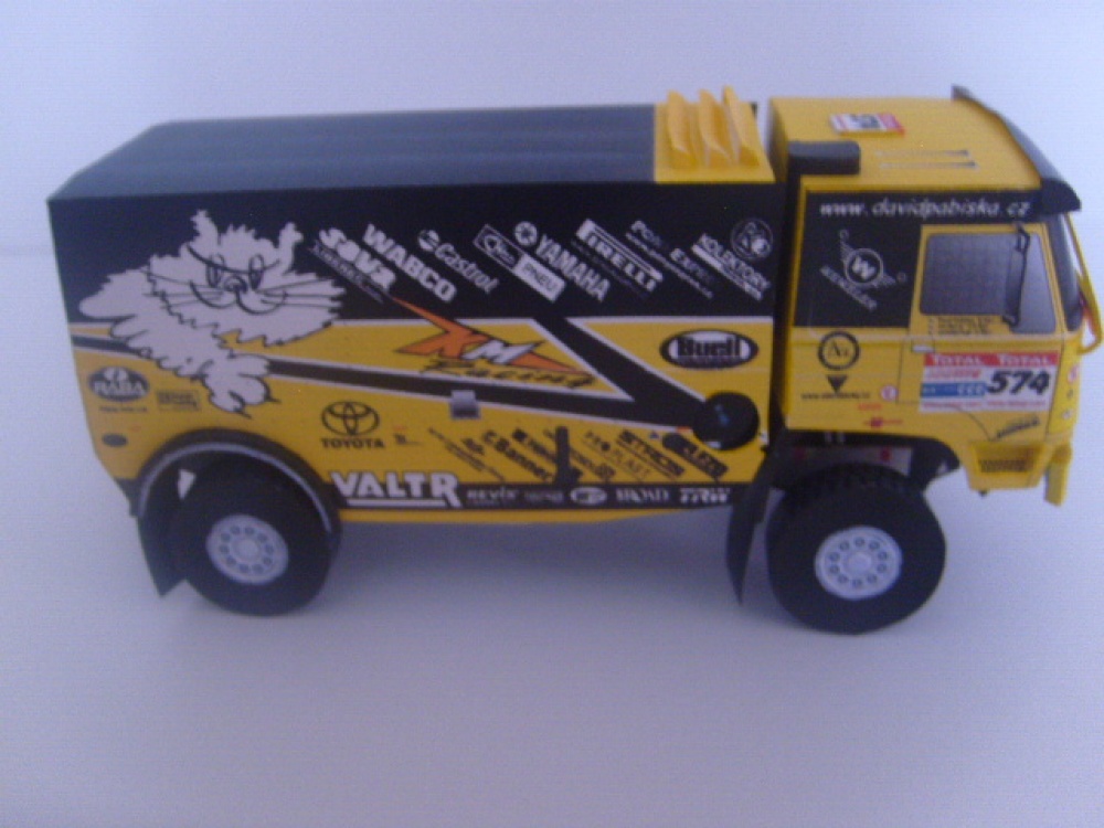LIAZ 4x4 Dakar 2009, L. Fajtl (Plná velikost v novém okně) LIAZ 4x4 Dakar 2009, L. Fajtl
