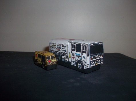 Liaz 4x4 Lambar�n� (W38) + Steyr Puch 700 Haflinger (W27)