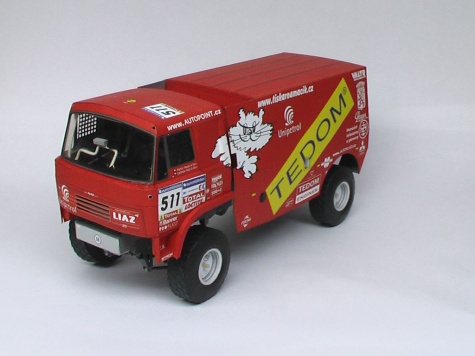 Liaz 111.154 Dakar 2006 /Vimos/ - Kovář Liaz 111.154 Dakar 2006 /Vimos/ - Kovář