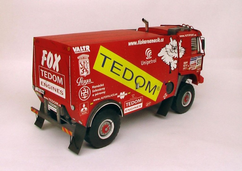 Liaz 111.154 Dakar 2006 /Vimos/ - Kovář (Plná velikost v novém okně) Liaz 111.154 Dakar 2006 /Vimos/ - Kovář