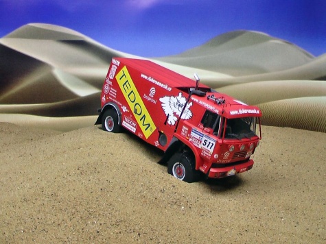 Liaz 111.154 Dakar 2006 /Vimos/ - Kovář Liaz 111.154 Dakar 2006 /Vimos/ - Kovář