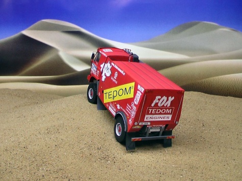 Liaz 111.154 Dakar 2006 /Vimos/ - Kovář Liaz 111.154 Dakar 2006 /Vimos/ - Kovář