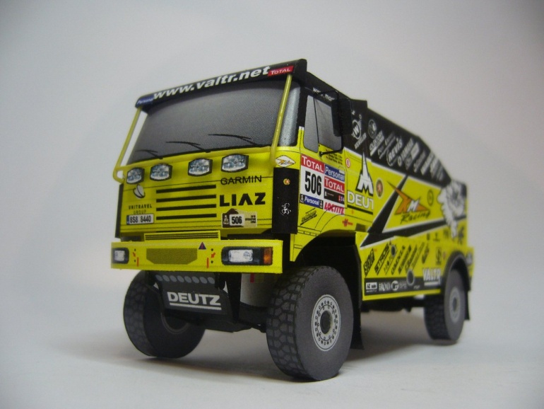 Liaz DAKAR 2010 Martin Macík (Plnďż˝ velikost v novďż˝m oknďż˝) Liaz DAKAR 2010 Martin Macík