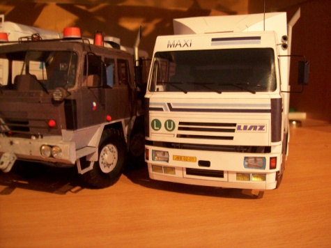 Liaz TBV18.40 DD + návěs 30.25.20 Liaz TBV18.40 DD + návěs 30.25.20