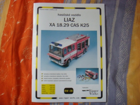 LIAZ XA 18.29 CAS K25 + Vybavenie LIAZ XA 18.29 CAS K25 + Vybavenie