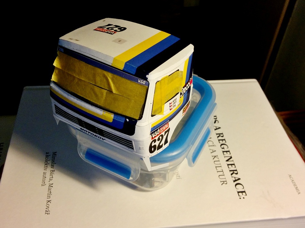 Liaz 100.55 D Dakar 1985 (Plná velikost v novém okně) Liaz 100.55 D Dakar 1985