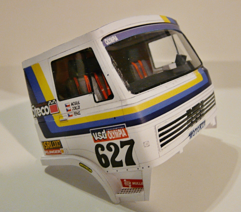 Liaz 100.55 D Dakar 1985 (Plná velikost v novém okně) Liaz 100.55 D Dakar 1985