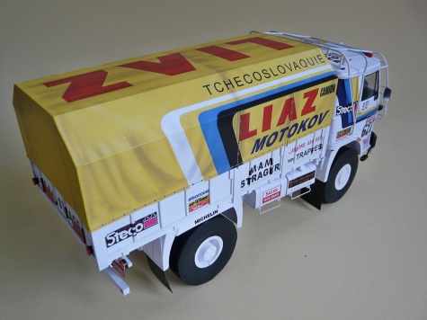 Liaz 100.55 D Dakar 1985 Liaz 100.55 D Dakar 1985